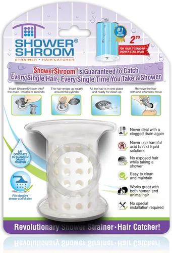 Vista 12 de ShowerShroom The Revolutionary - Protector de drenaje de ducha de 2 pulgadas