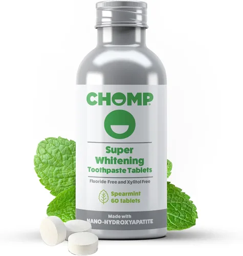 Vista 10 de Chomp Junior Very Berry - Pasta de dientes para niños, 5 % de nanohidroxiapatita para niños, sin flúor, soporta dientes fuertes y salud esmaltada