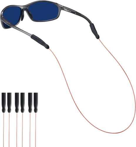 Vista 14 de Correa para Gafas - Correa para Gafas de Sol, Correas para Gafas Sin Cable de Cola, Cordón para Anteojos, Sujetadores de Gafas Alrededor del Cuello
