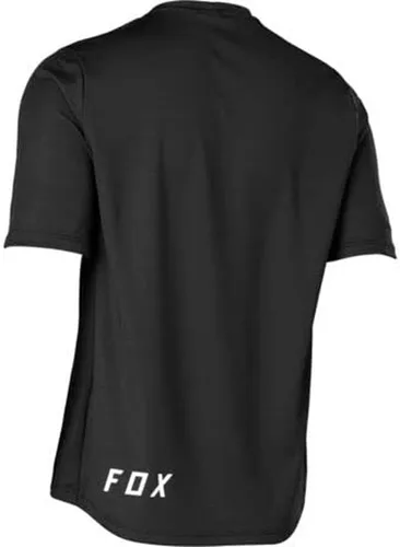 Vista 2 de Fox Racing Camiseta de ciclismo de montaña de manga corta para niños Negro