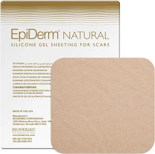 Vista 10 de Epiderm - Tiras de silicona para cicatrices, cinta de silicona de alta calidad para un cuidado óptimo de las cicatrices, versátil, flexible