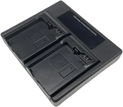 Vista 4 de Nuevo cargador de batería dual negro para Sony PSP 1000 2000 3000 nosotros universal PS110