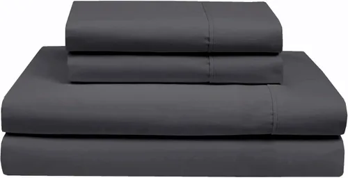 Vista 9 de Rajlinen Juego de sábanas de algodón Giza tamaño Queen, 100% algodón egipcio Giza certificado, juego de sábanas de lujo de 4 piezas, bolsillo