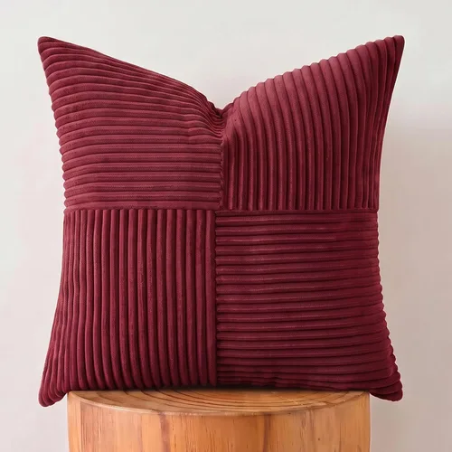 Vista 104 de Fancy Homi Juego de 1 funda de cojín cuadrada negra decorativa de 14 x 14 pulgadas para sala de estar, dormitorio, sofá cama, sofá, cama, funda
