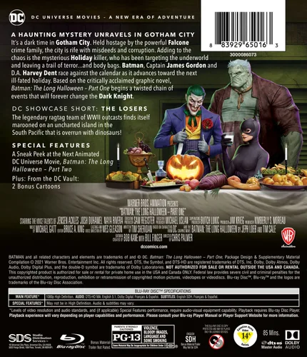 Vista 3 de Batman The Long Halloween Part One (Blu-ray)