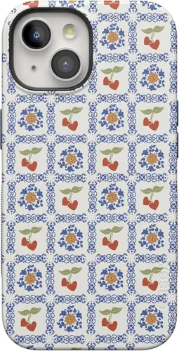Vista 82 de Casely Funda para iPhone 15 Plus Todas las cosas divertidas Diversión en días laborables Diseño protector audaz Compatible con MagSafe