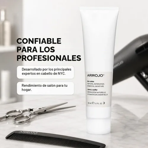 Vista 8 de ARROJO Crema para el cabello, acabado liso, 5.1 onzas líquidas, 1 unidad