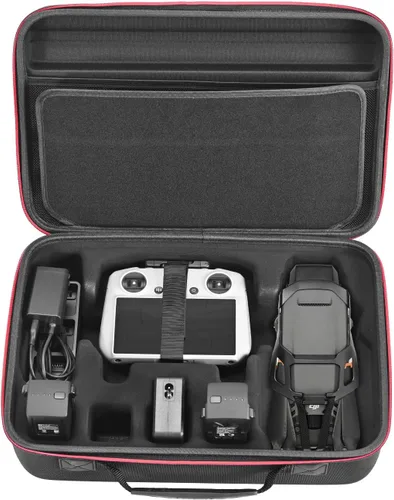 Vista 9 de RLSOCO Estuche de viaje para DJI Mavic 3 Classic/Mavic 3 Cine Fly More Combo - Compatible con: Mavic 3 Body, RC Pro o DJI RC Controller