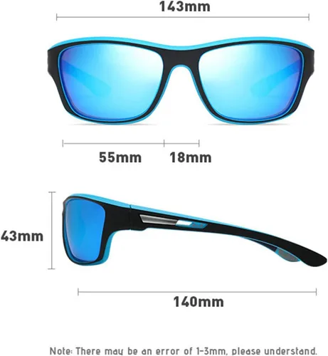 Vista 7 de Paquete de 2 gafas de lectura bifocales fotocromáticas de transición para ciclismo para hombres y mujeres, gafas de sol deportivas cuadradas negras