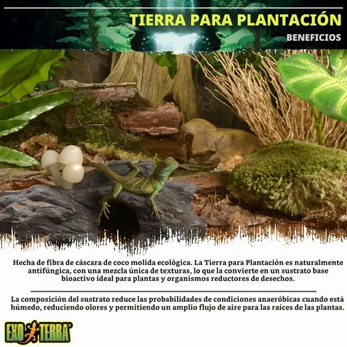 Vista 5 de Exo Terra Suelo de plantación, 8 cuartos de galón (8.8 L)