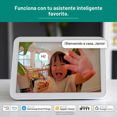 Vista 9 de Arlo Essential Indoor Baby Camera 2K (3rd Gen) - Privacy Shield, 1-Cam