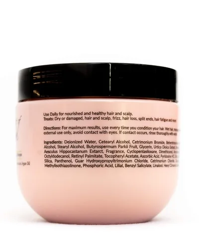 Vista 4 de Essence of Argan Productos renovadores para el cuidado del cabello, condimentador infundido con aceite de argán orgánico marroquí 100% puro