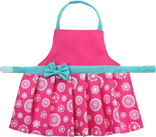 Vista 4 de Set de accesorios de repostería y delantal de Sophia para muñecas de 18 pulgadas, rosa