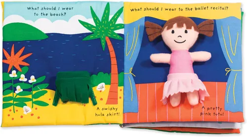 Vista 9 de Libro suave de actividades para bebé Melissa & Doug, What Should I Wear?