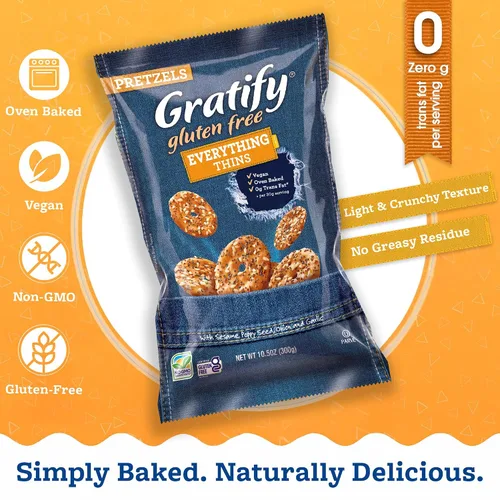 Vista 4 de Gratify Prtzl Evertyhing Thins Gf 10.5oz