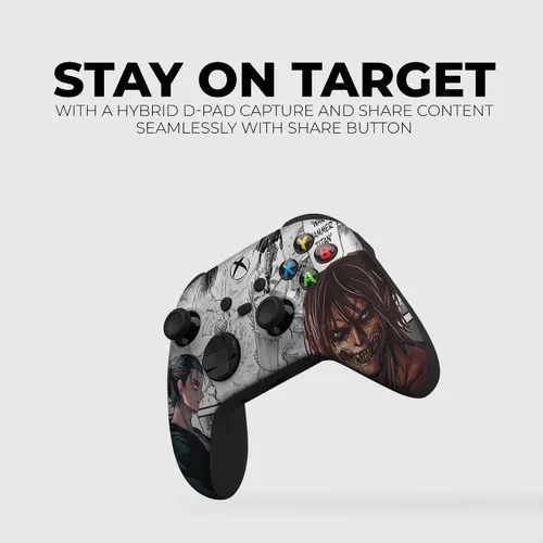 Vista 5 de Original X-box Wireless Controller Special Edition Customized by DreamController Compatible with X-box One SX, X-box Series XS & Windows 10 Made