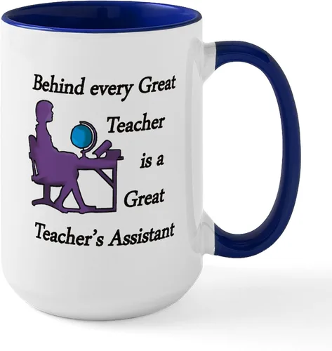Vista 26 de CafePress Taza de café de cerámica para profesor/matemáticas inglesas, taza de té de 15 onzas