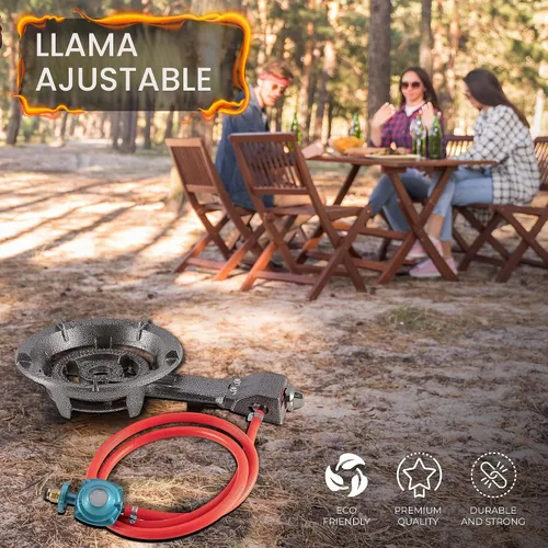 Vista 5 de Alpine Cusine BS-400 Quemador de propano , 1, Gris carbón