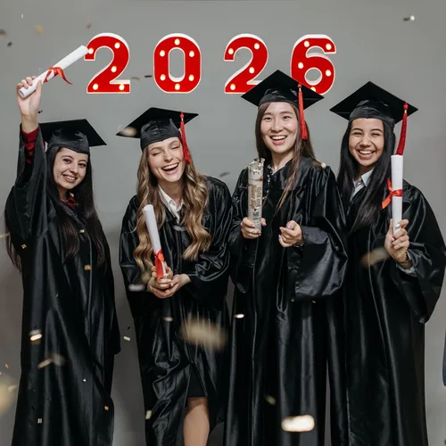 Vista 6 de Coume Número de luz LED 2026, números gigantes de marquesina para decoraciones de graduación, decoraciones de graduación 2026 para estudiantes