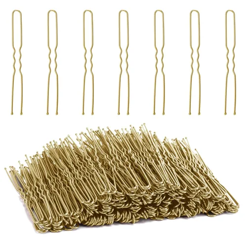 Vista 16 de 300 horquillas para el cabello, 2 pulgadas, color negro, para mujeres, mujeres, niñas, niños, agarre de pelo de onda invisible, pasador