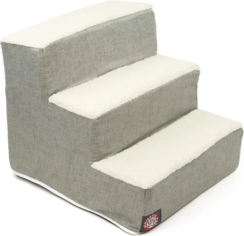 Vista 61 de Majestic Pet - Escaleras portátiles para mascotas suave escalón de espuma de sherpa escalones para perros y gatos rampa para cachorros