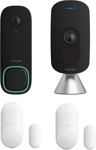 Vista 17 de ecobee Paquete de seguridad para el hogar con suscripción avanzada de seguridad inteligente de 1 año, sistema de seguridad inteligente