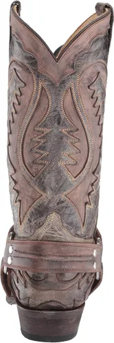 Vista 3 de Stetson Botas de equitación con arnés desgastado Outlaw para hombre