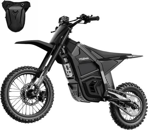 Vista 14 de Yozma IN10 bicicleta eléctrica de la suciedad, motocicleta eléctrica de Negro