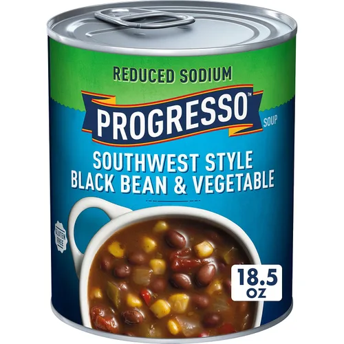 Vista 9 de Progresso Caldo de Maíz con Pollo, Sopa enlatada reducida en sodio, lata de 18.5 oz