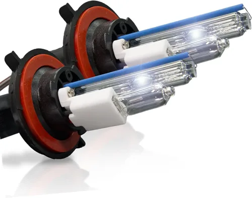 Vista 11 de Bombillas de repuesto HID Xenon AC - H1 10000K - Azul oscuro (1 par)
