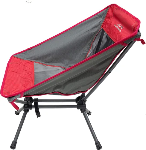 Vista 3 de ALPS Mountaineering Simmer - Silla de camping (talla única), color salsa/carbón