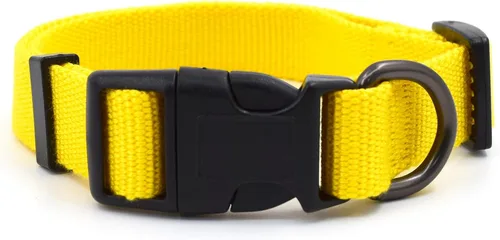Vista 10 de Collar de perro beige para perros pequeños, transpirable, antiolor y suave, cómodo para cachorros de piel sensible, 90% rayón de bambú, collar