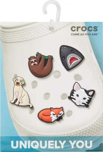 Vista 2 de Crocs Jibbitz - Paquete de 5 dijes para zapatos de animales Jibbitz para Crocs