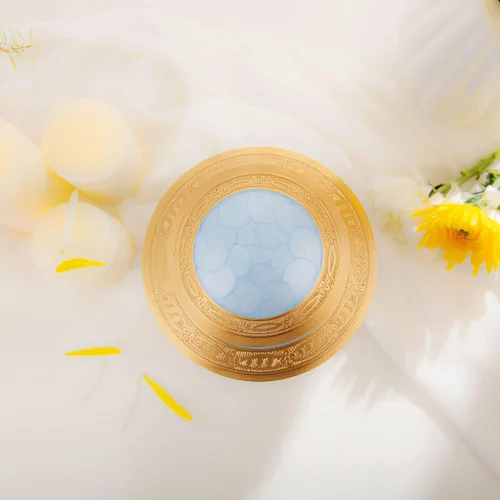 Vista 7 de Urna de cremación para cenizas humanas – Urna de latón para adultos para hombres o mujeres de hasta 200 libras – Contenedor de entierro