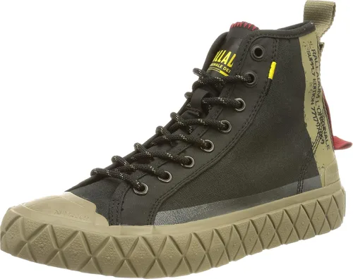 Vista 18 de Palladium Bota de lona holgada para mujer