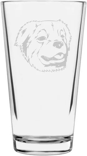 Vista 62 de Podenco Canario - Vaso de pinta de 16 onzas con temática de perro personalizado