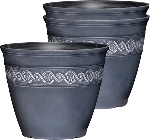 Vista 14 de Classic Home and Garden - Maceta redonda Corinthian