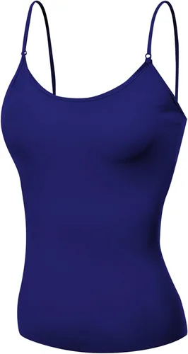 Vista 2 de Emmalise - Blusa de tirantes con brasier integrado para mujer