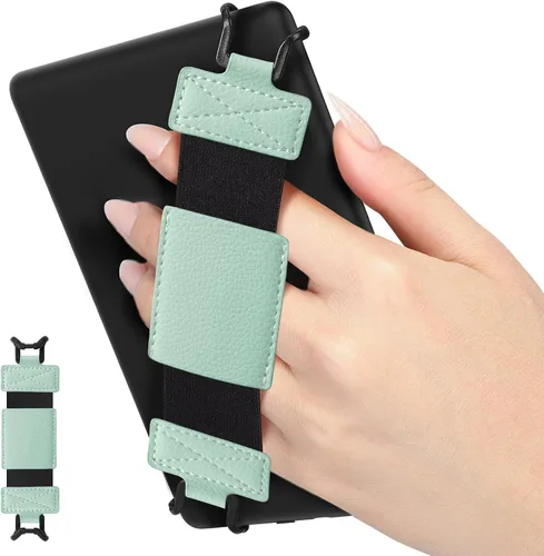 Vista 13 de MoKo Correa de mano suave para Kindle eReaders Fire Tablet de 6-8" Kindle/Kobo/Voyaga/Lenovo/Sony Kindle E-Book Tablet, Correa de mano versátil