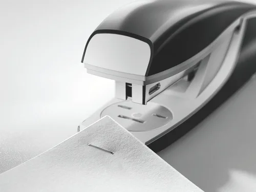 Vista 3 de Leitz 55020195 - Grapadora ergonómica de metal, color negro