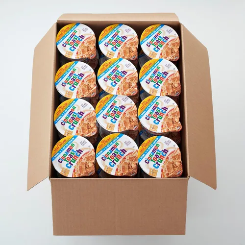 Vista 11 de Cinnamon Toast Crunch - Cereal reducido en taza de azúcar, 2 onzas (paquete de 60)