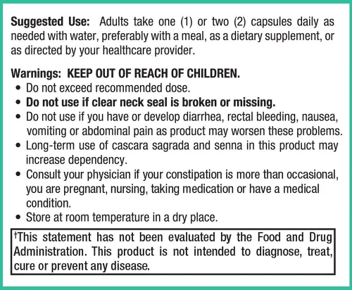Vista 4 de Peak Pure & Natural Suplemento de limpieza y desintoxicación de colon para la salud digestiva, apoyo para la salud intestinal con inulina