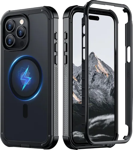Vista 13 de Red2Fire Funda para iPhone 13, [Cuerpo Completo 360] [Protección de Servicio Pesado] con Protector de Pantalla Integrado Resistente Robusto 12 Pies