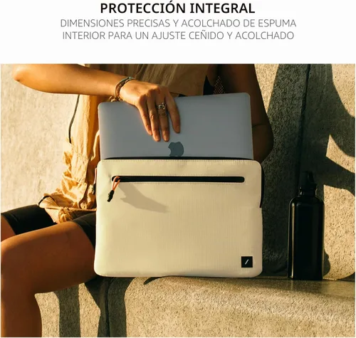 Vista 5 de Native Union Funda Ultraligera – Duradera, Liviana, Sostenible – Hecha de 100% Tela Ripstop Reciclada – Compatible con MacBook Pro 16”, MacBook Pro