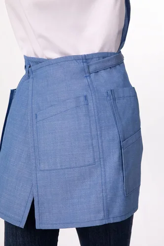 Vista 8 de Chef Works Unisex Medford Short Bib Apron