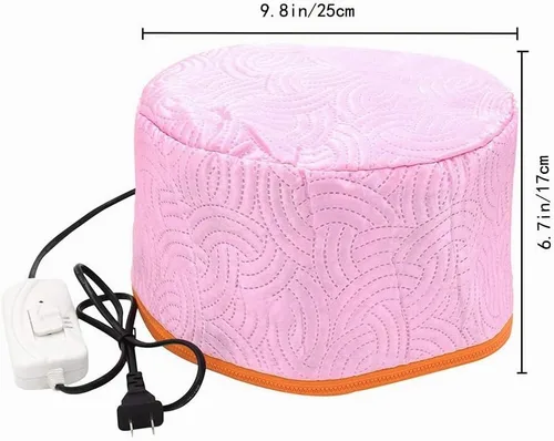 Vista 5 de Gorro para el cuidado del cabello, gorro de spa para el cabello, gorro de cuidado del cabello, gorro eléctrico para el spa del cabello