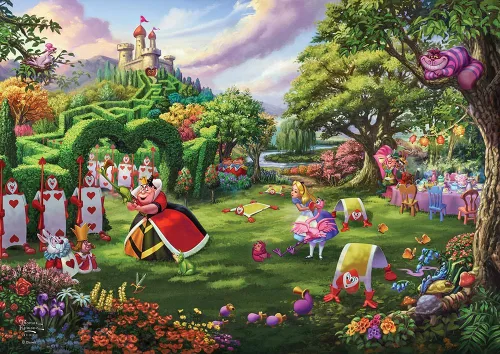 Vista 23 de MIGHTYPRINT Disney – La Bella Durmiente – Princesa Aurora y el Príncipe Felipe – Arte de pared duradero de 24 x 17 pulgadas – No hecho de papel