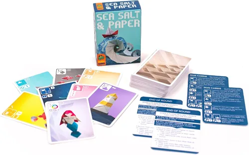 Vista 3 de Pandasaurus Games Juego de Cartas Sea Salt and Paper - Juego de Estrategia con Temática Oceánica, Rápido y Táctico, Divertido Juego Familiar
