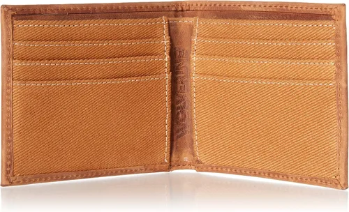 Vista 6 de WOLVERINE Men's Bifold Leather and Canvas Wallets