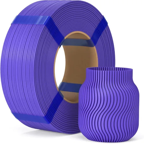 Vista 30 de ELEGOO Filamento de relleno básico PLA 1.75mm negro 4KG, filamento para impresora 3D sin carrete precisión dimensional +/- 0.02mm, PLA para 4*2.2